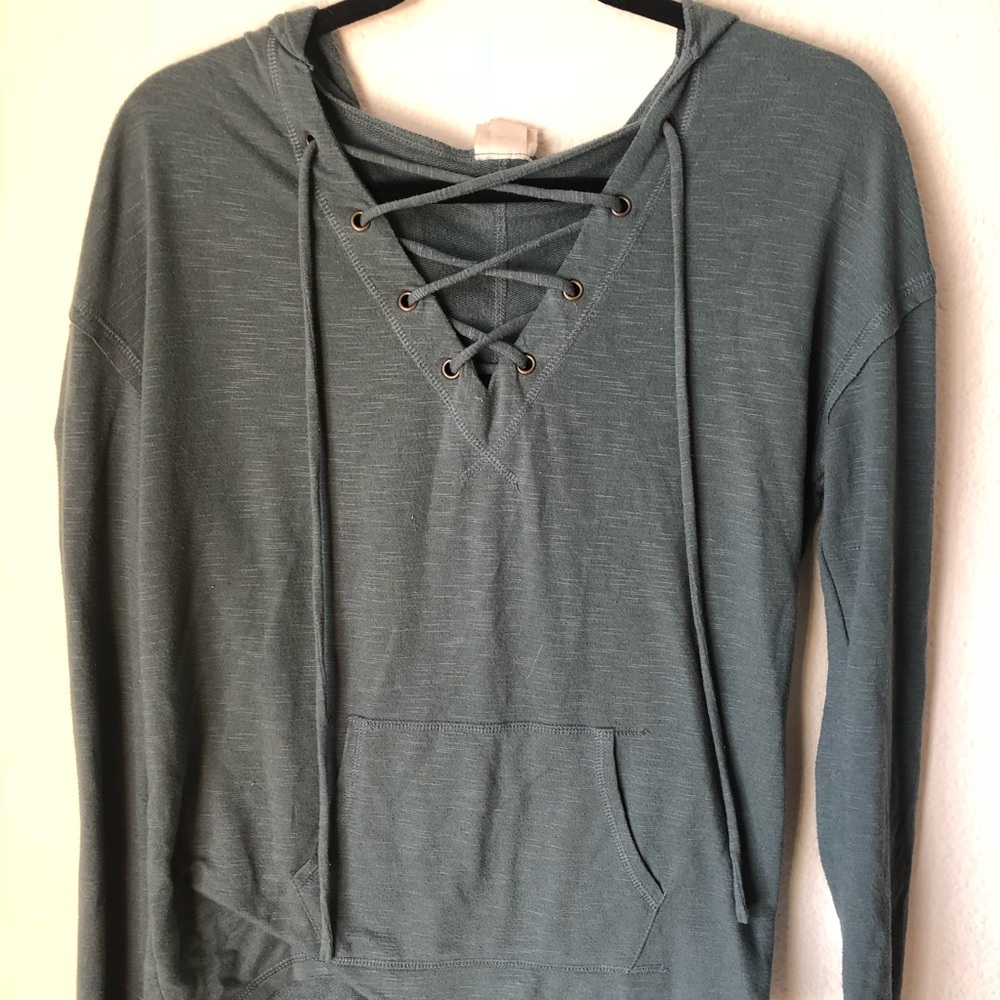Teal hoodie